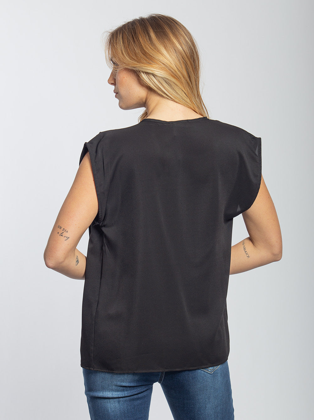 Blusa in georgette