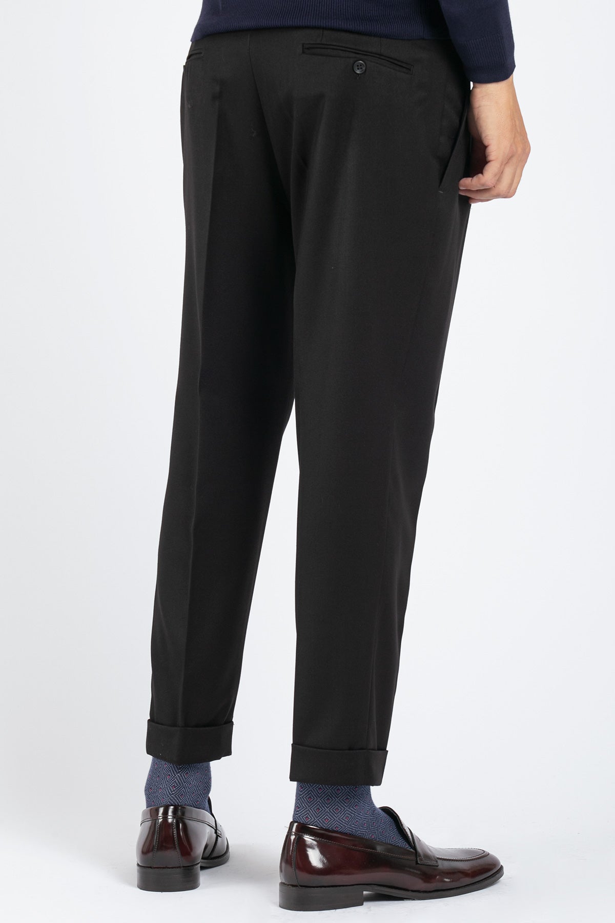 Pantalone classico con pinces