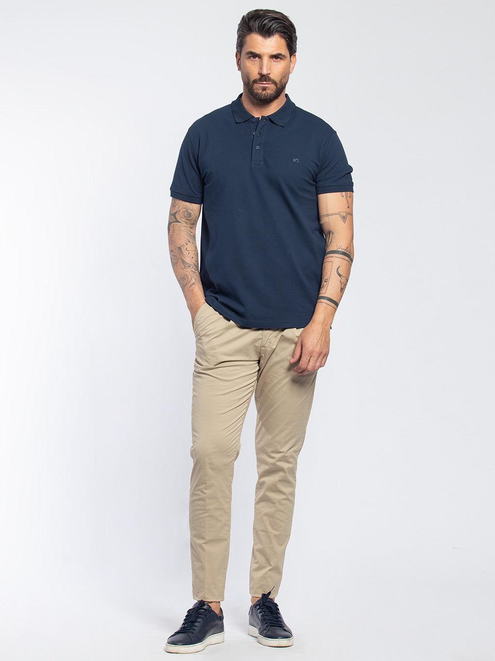 Polo basic in cotone