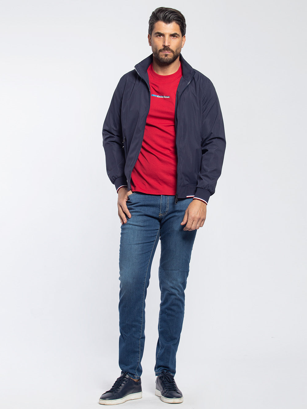 Bomber tecnico casual