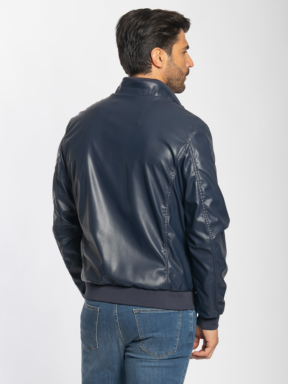 Bomber primaverile similpelle
