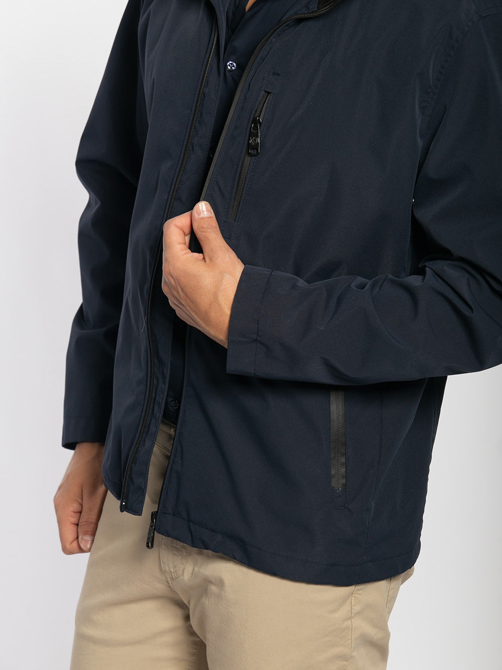 Caban con cappuccio staccabile