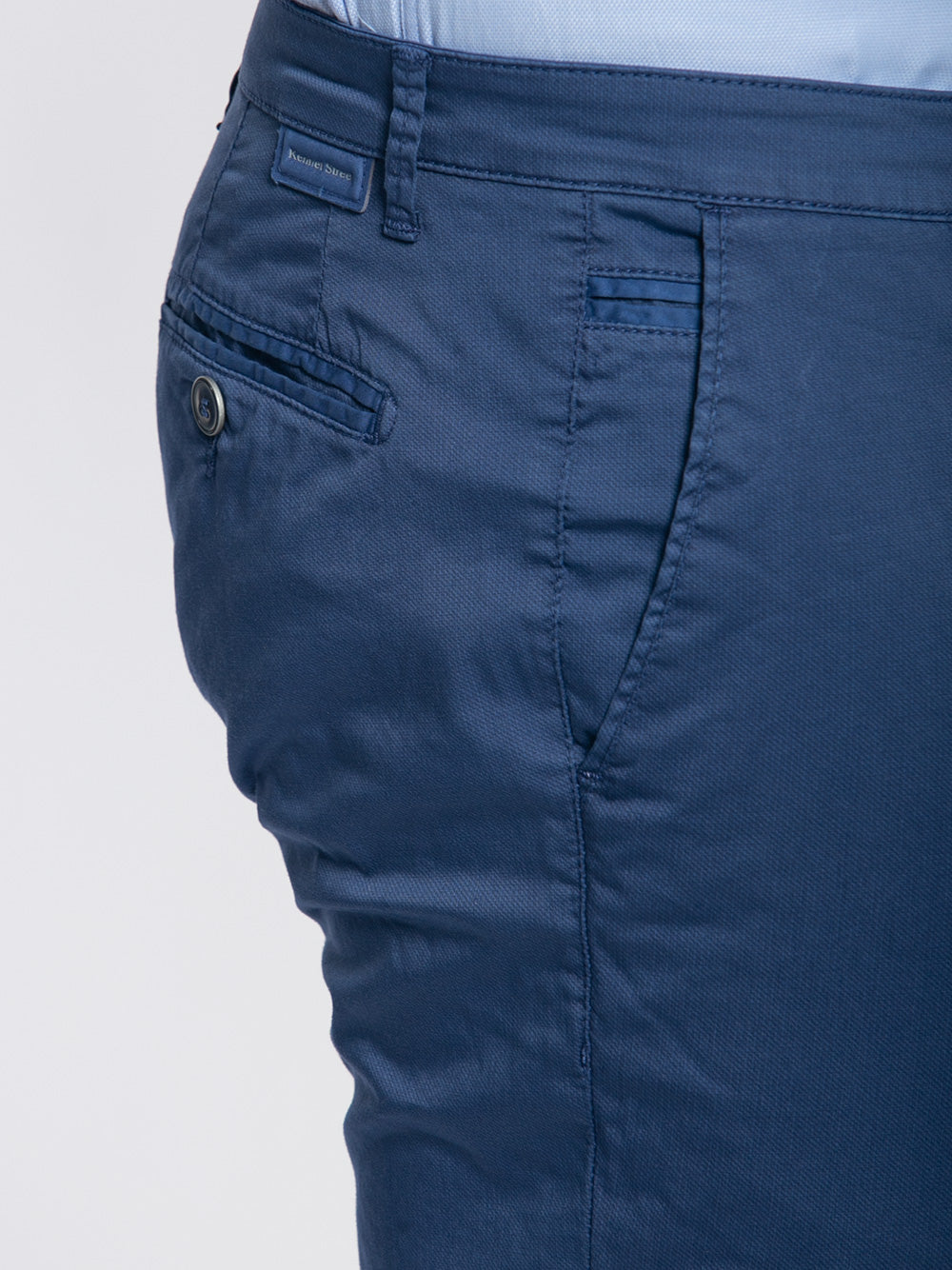 Pantalone estivo in cotone microstampa