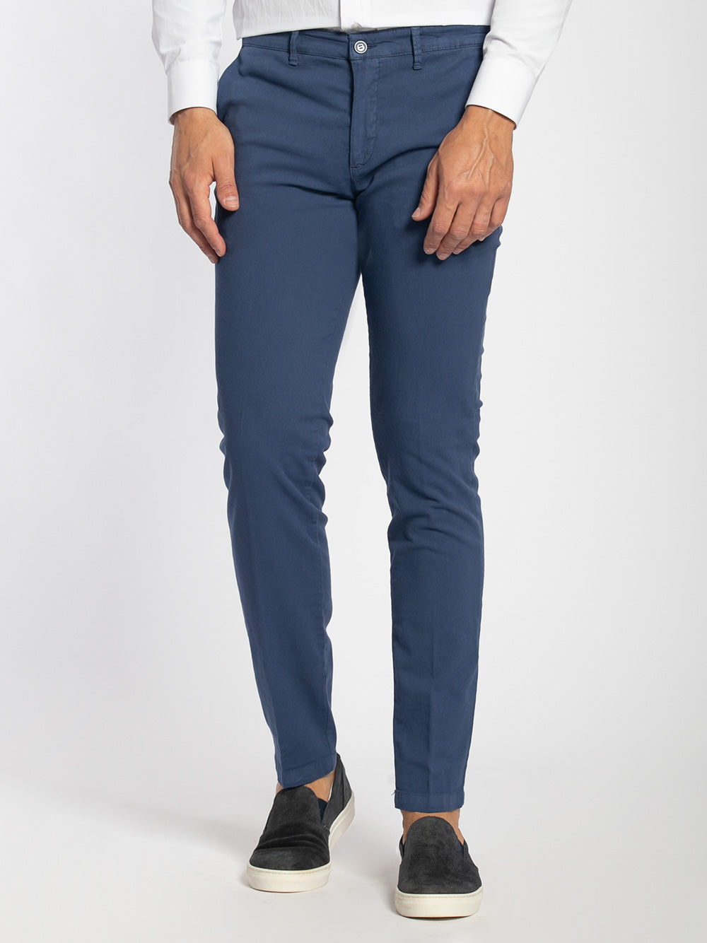 Pantalone estivo in cotone microarmatura