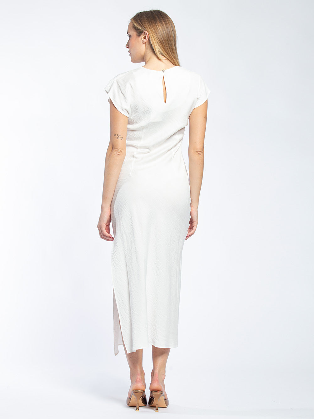 Abito lungo in viscosa