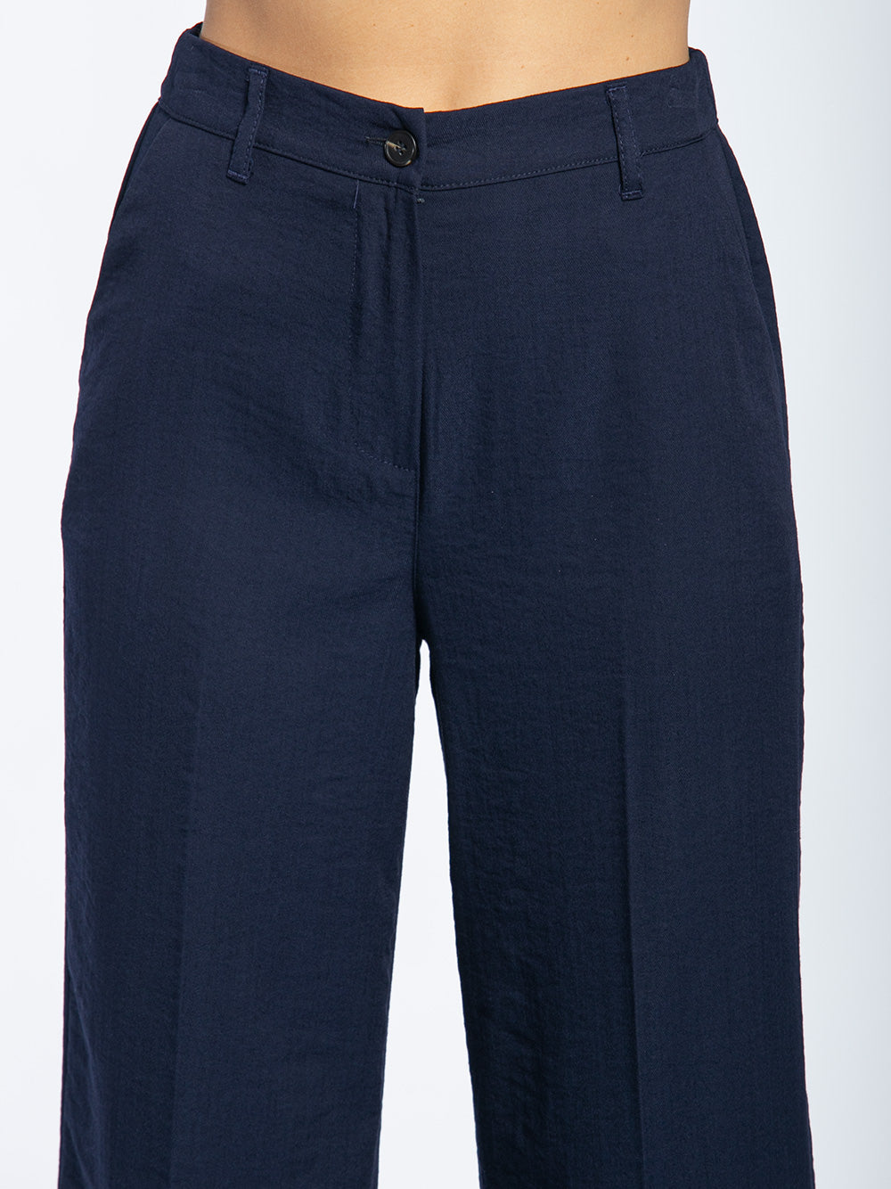 Pantalone in viscosa vestibilità regolare