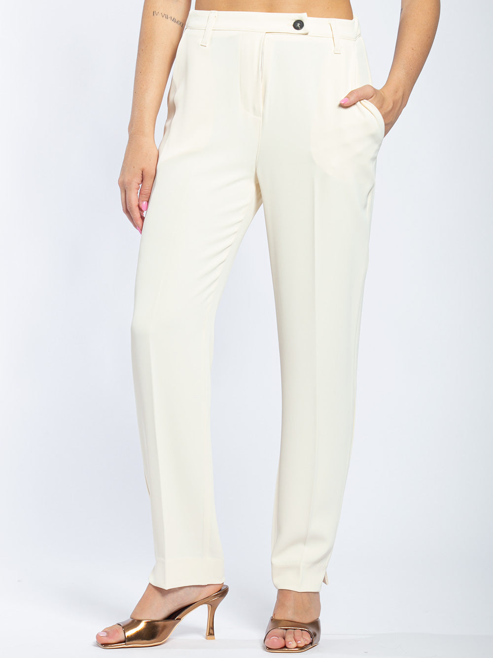 Pantalone tailleur classico