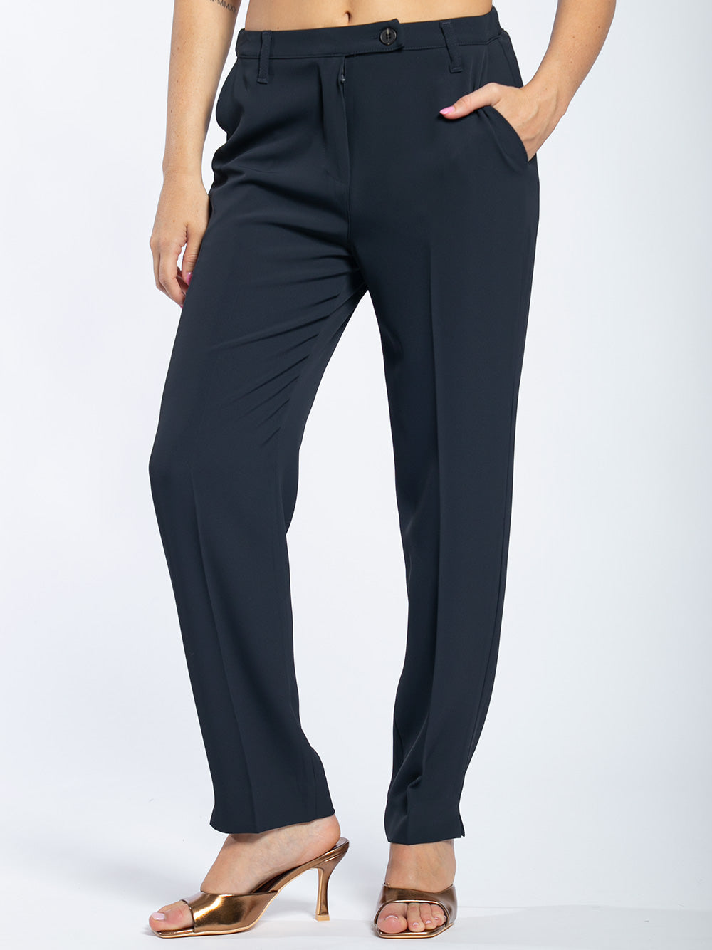 Pantalone tailleur classico