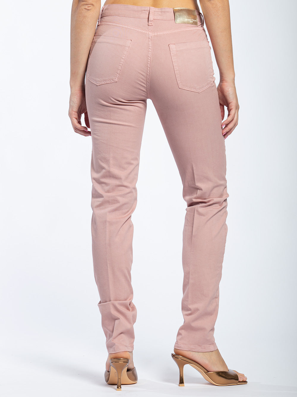 Pantalone cinque tasche in cotone slim fit hiiii