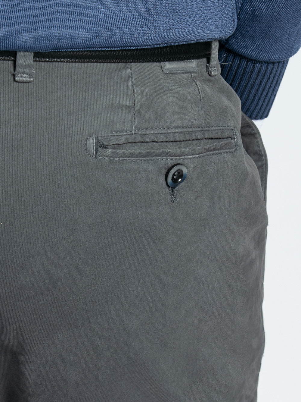 Pantalone in cotone piquet