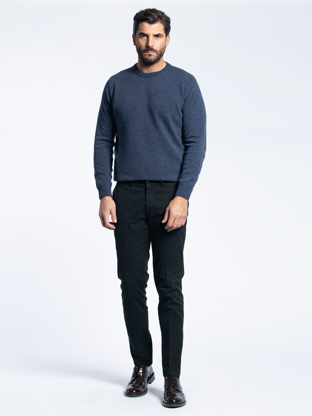 Pantalone chino in cotone aramaturato