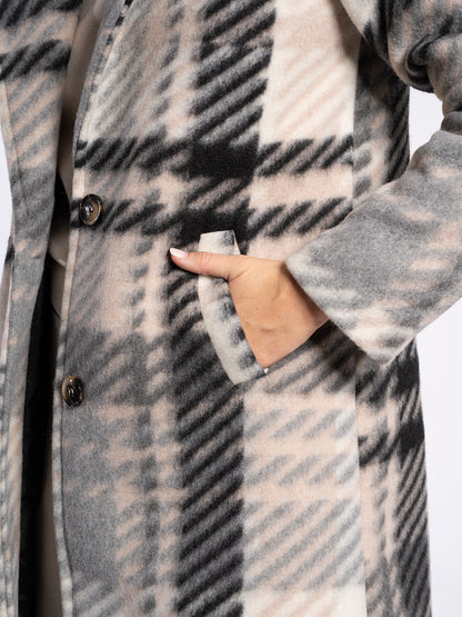 Cappotto a quadri