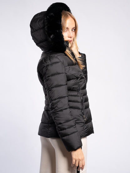 Piumino midi in nylon