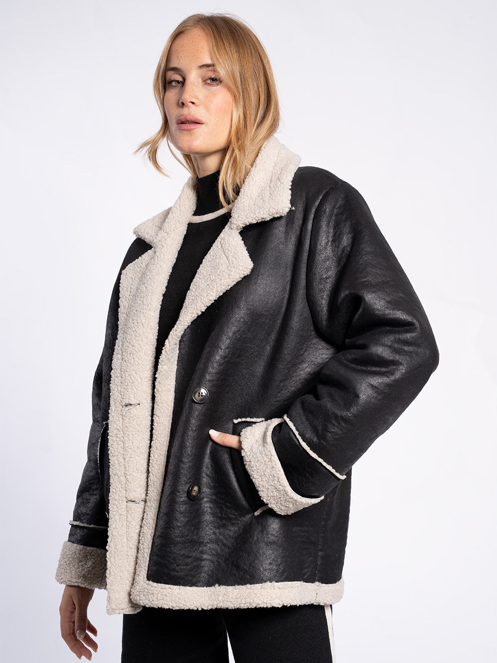 Montone over ecopelle