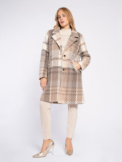 Cappotto a quadri
