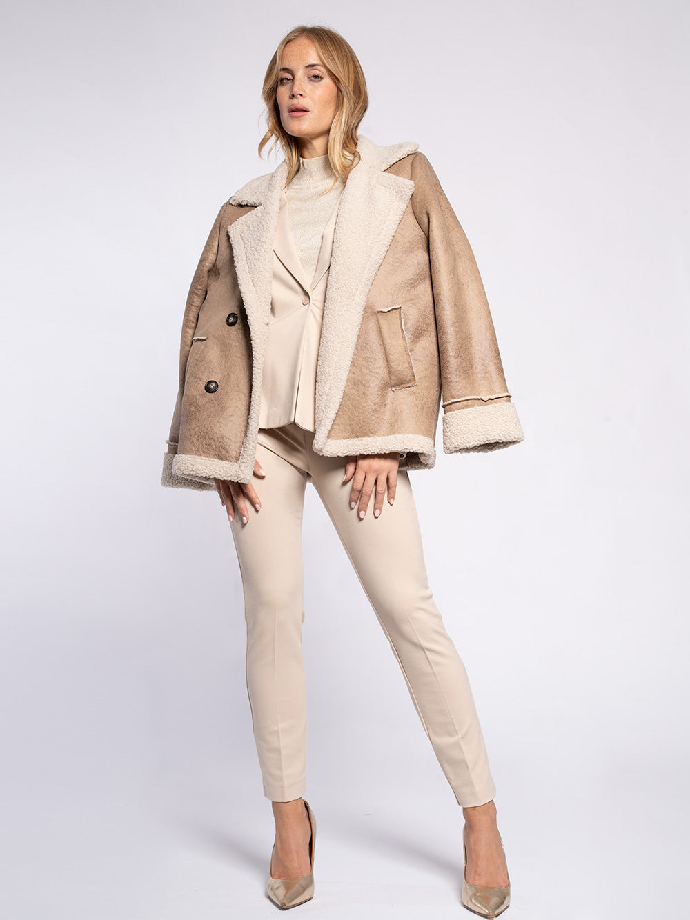 Montone over ecopelle