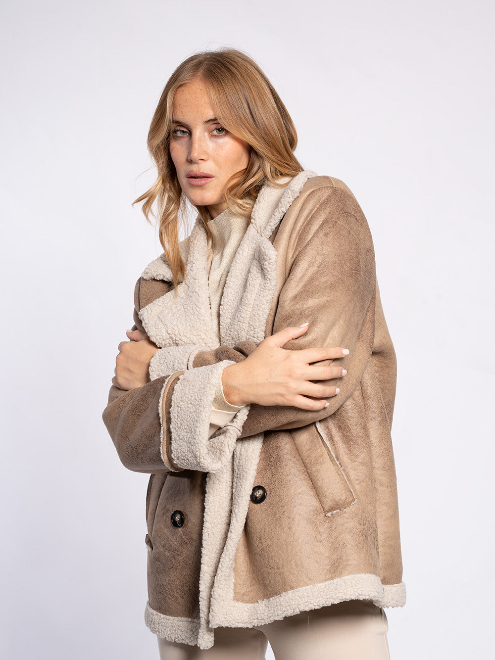 Montone over ecopelle