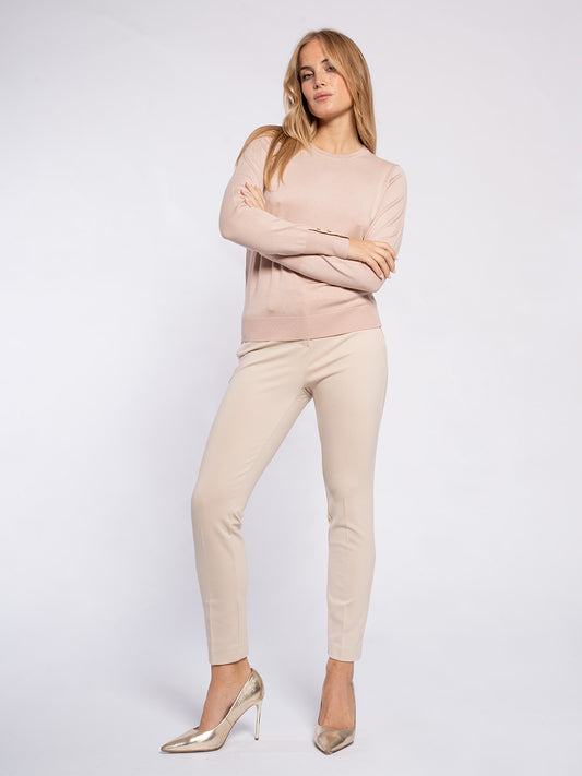 Maglia girocollo basic