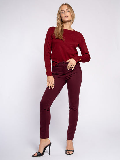 Maglia girocollo basic