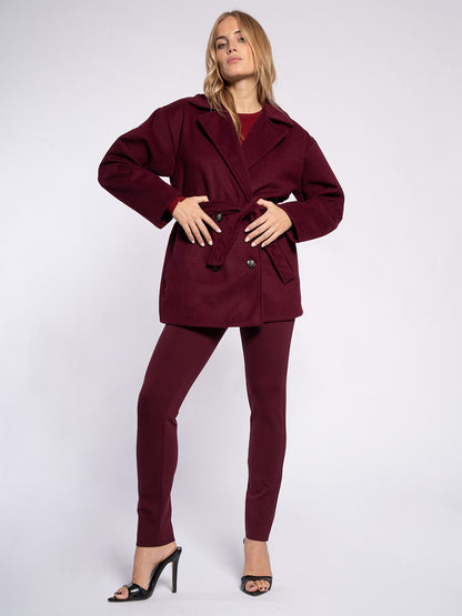 Cappotto con fusciacca