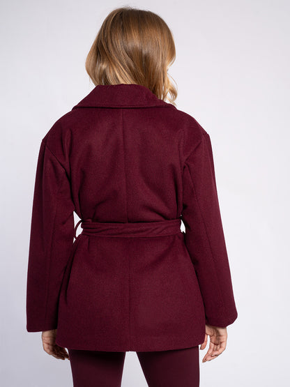 Cappotto con fusciacca