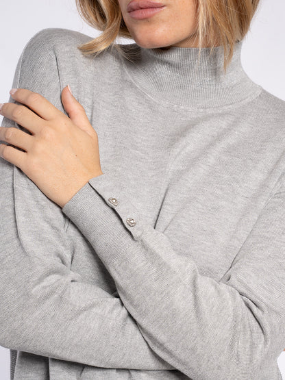 Maglia collo alto regolare