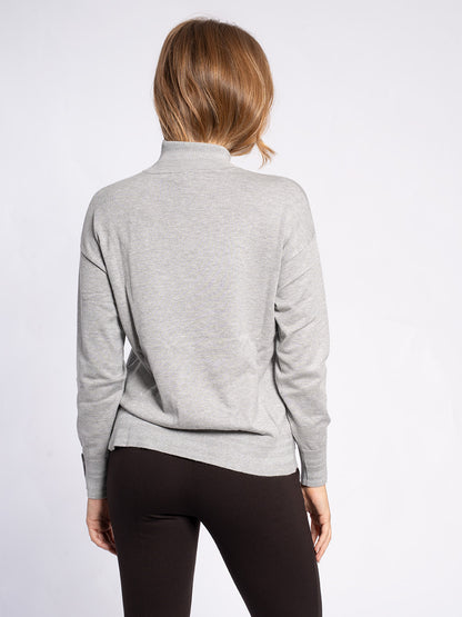 Maglia collo alto regolare