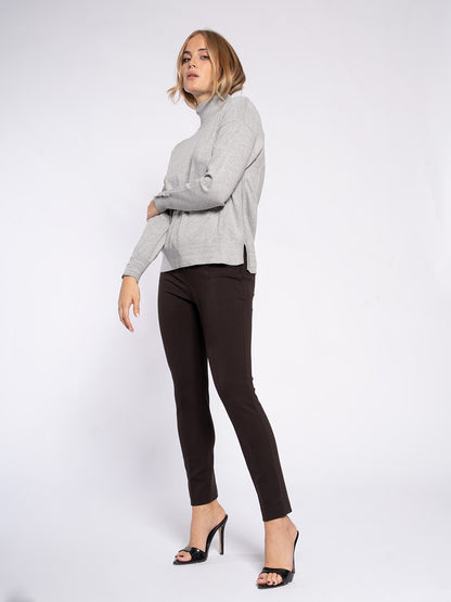 Maglia collo alto regolare