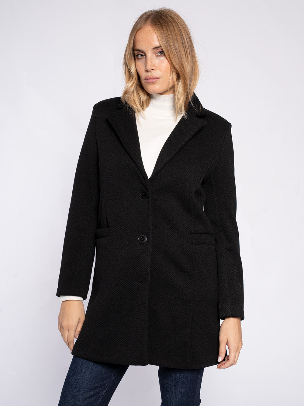 Cappotto monopetto