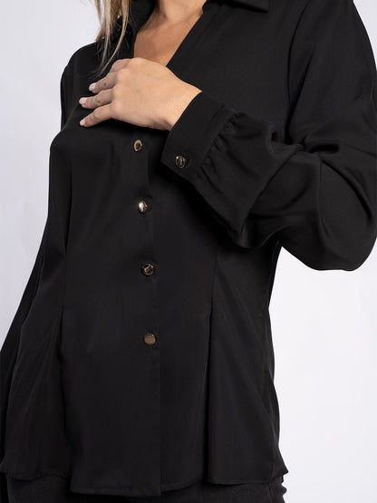 Blusa con bottoni