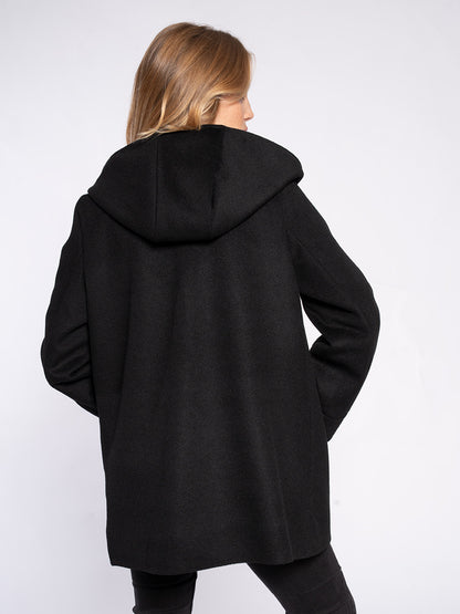 Cappotto con cappuccio