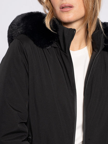 Caban tecnico cappuccio staccabile