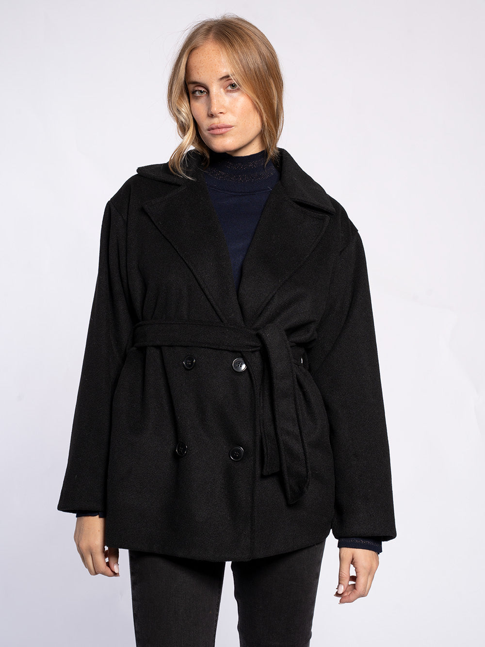 Cappotto con fusciacca