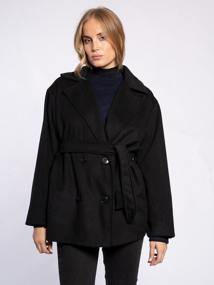 Cappotto con fusciacca