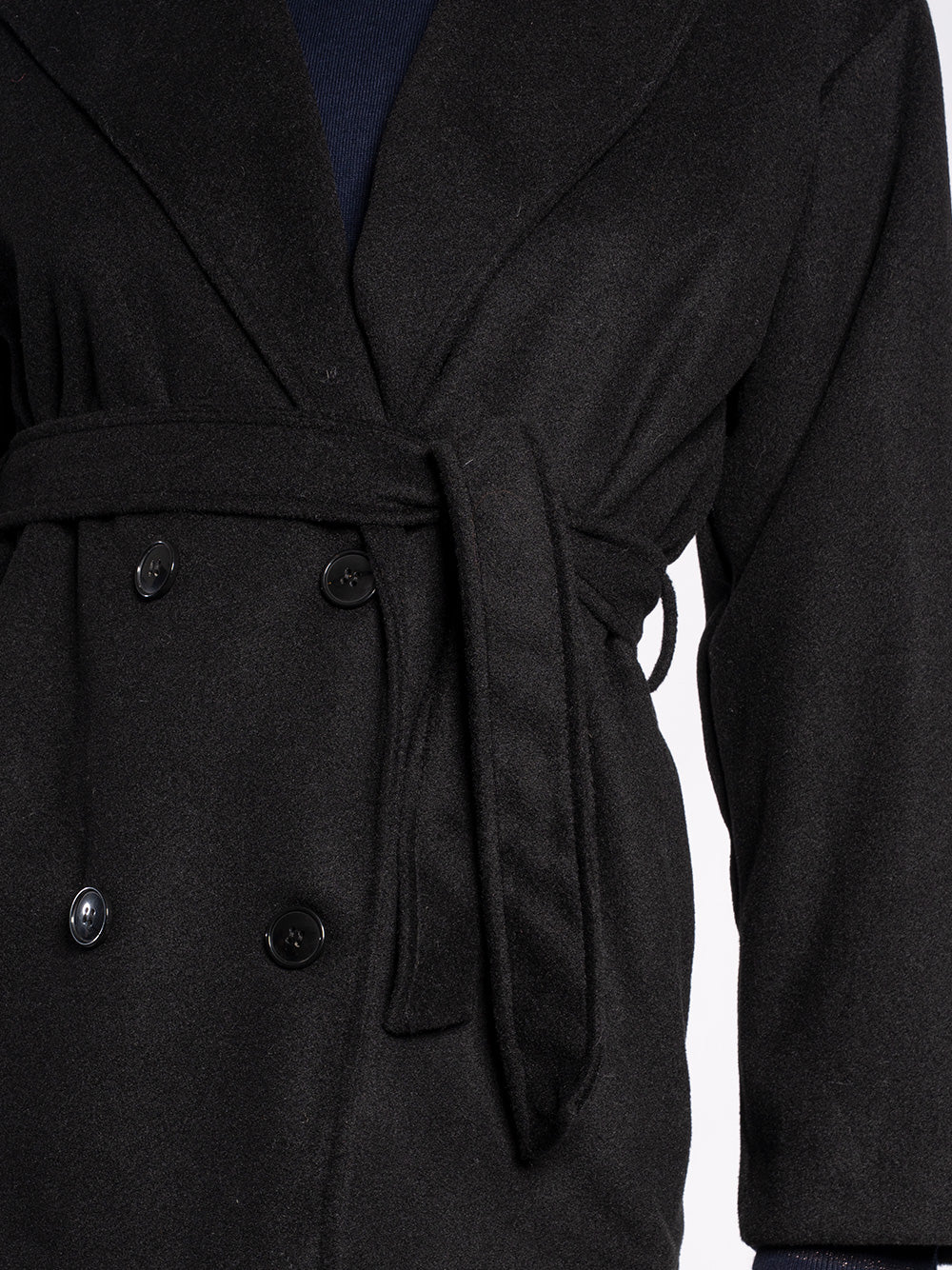 Cappotto con fusciacca