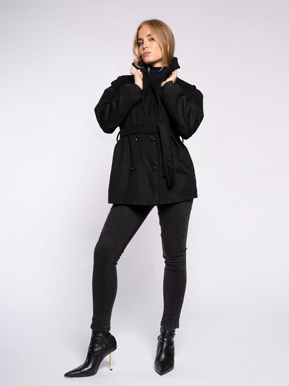 Cappotto con fusciacca