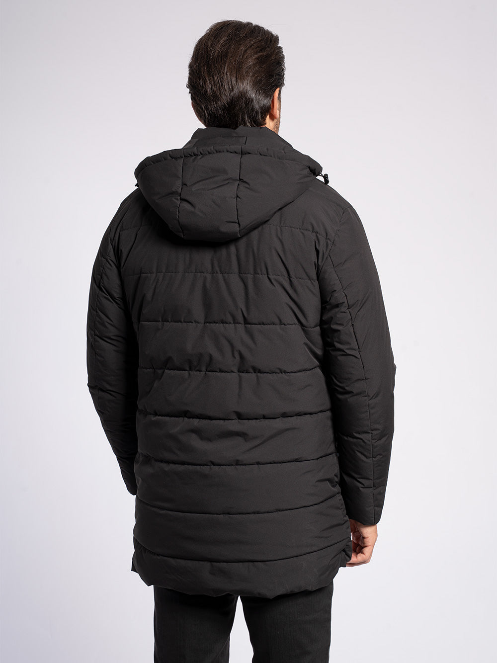 Piumino con imbottitura in ecopelliccia