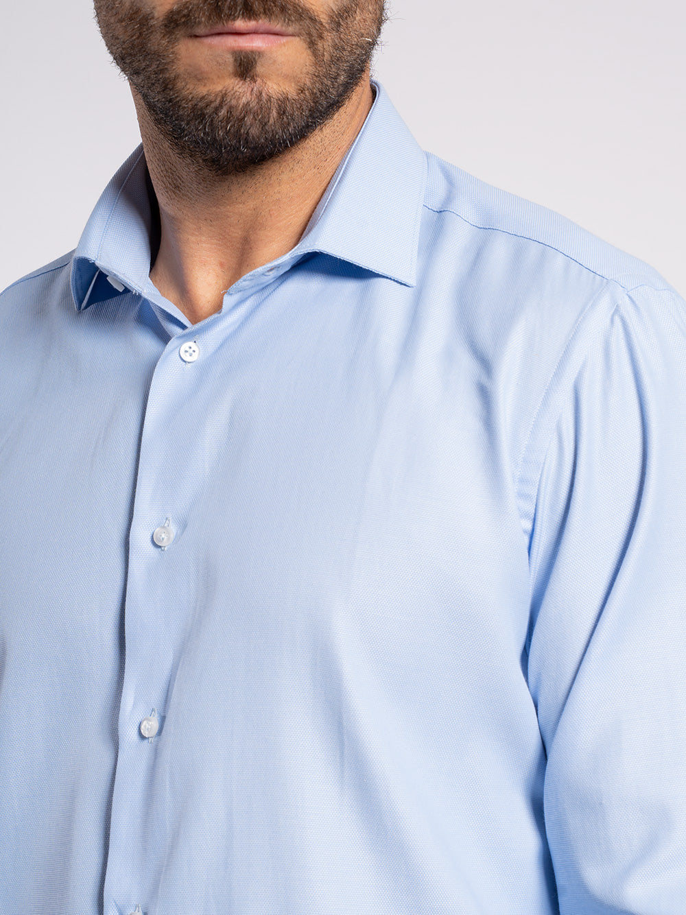 Camicia in oxford nido d'ape