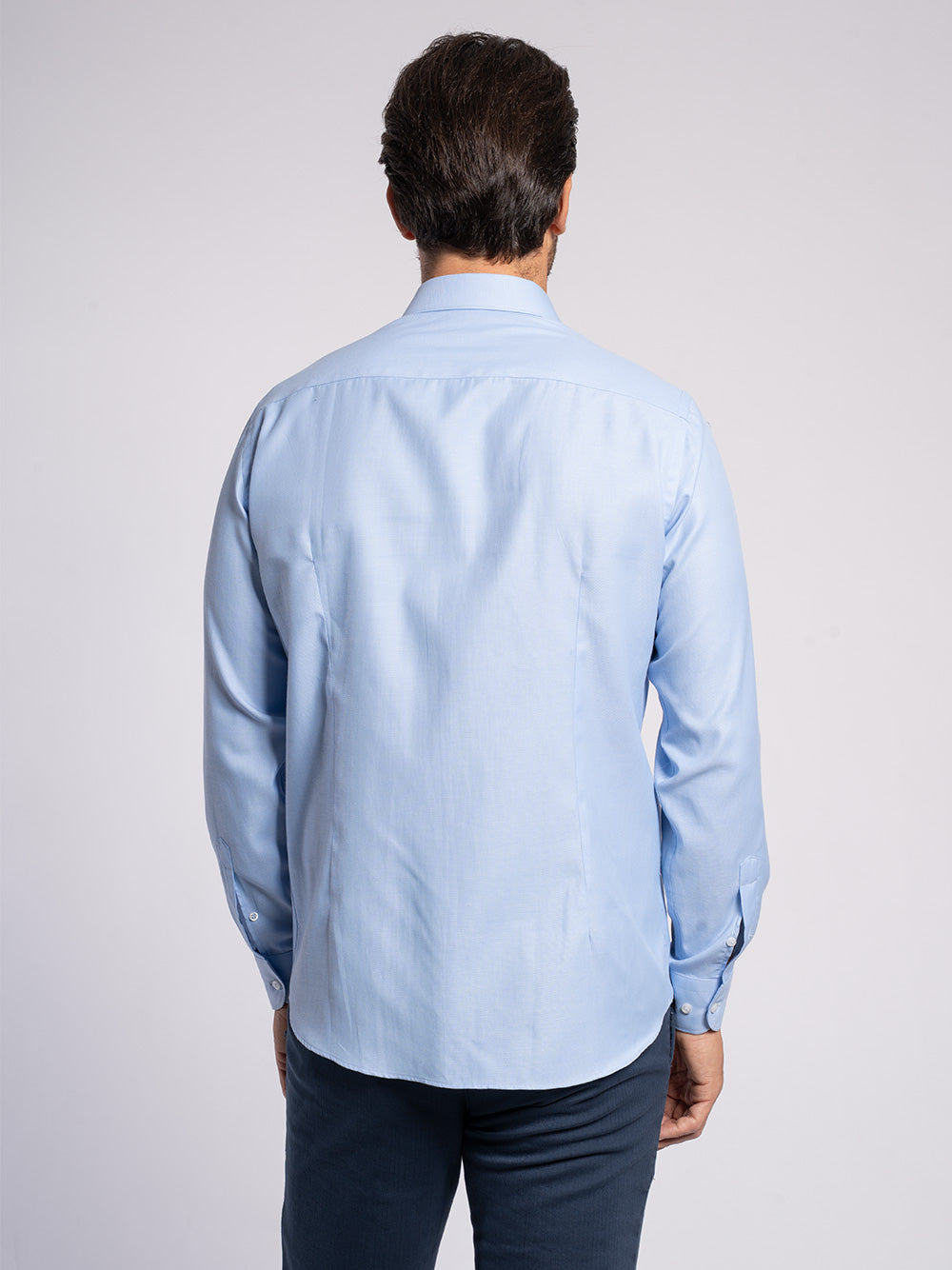 Camicia in oxford nido d'ape