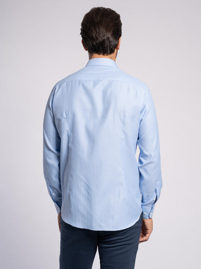 Camicia in oxford nido d'ape