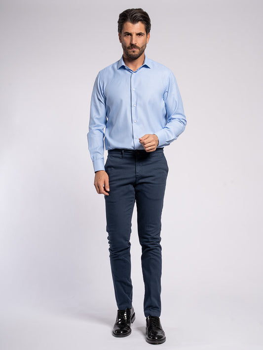 Camicia in oxford nido d'ape