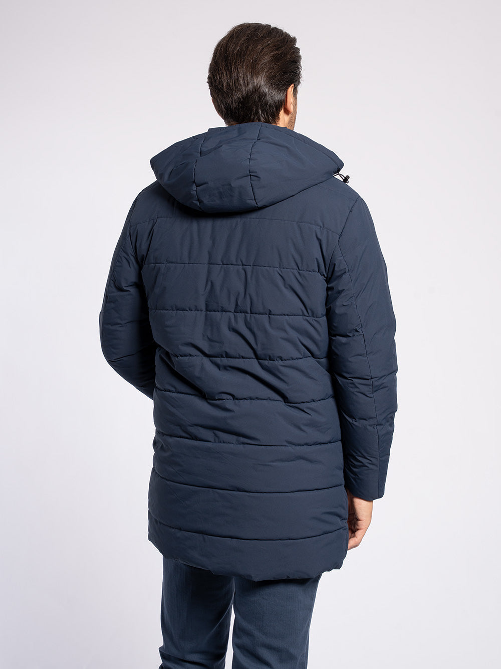 Piumino con imbottitura in ecopelliccia