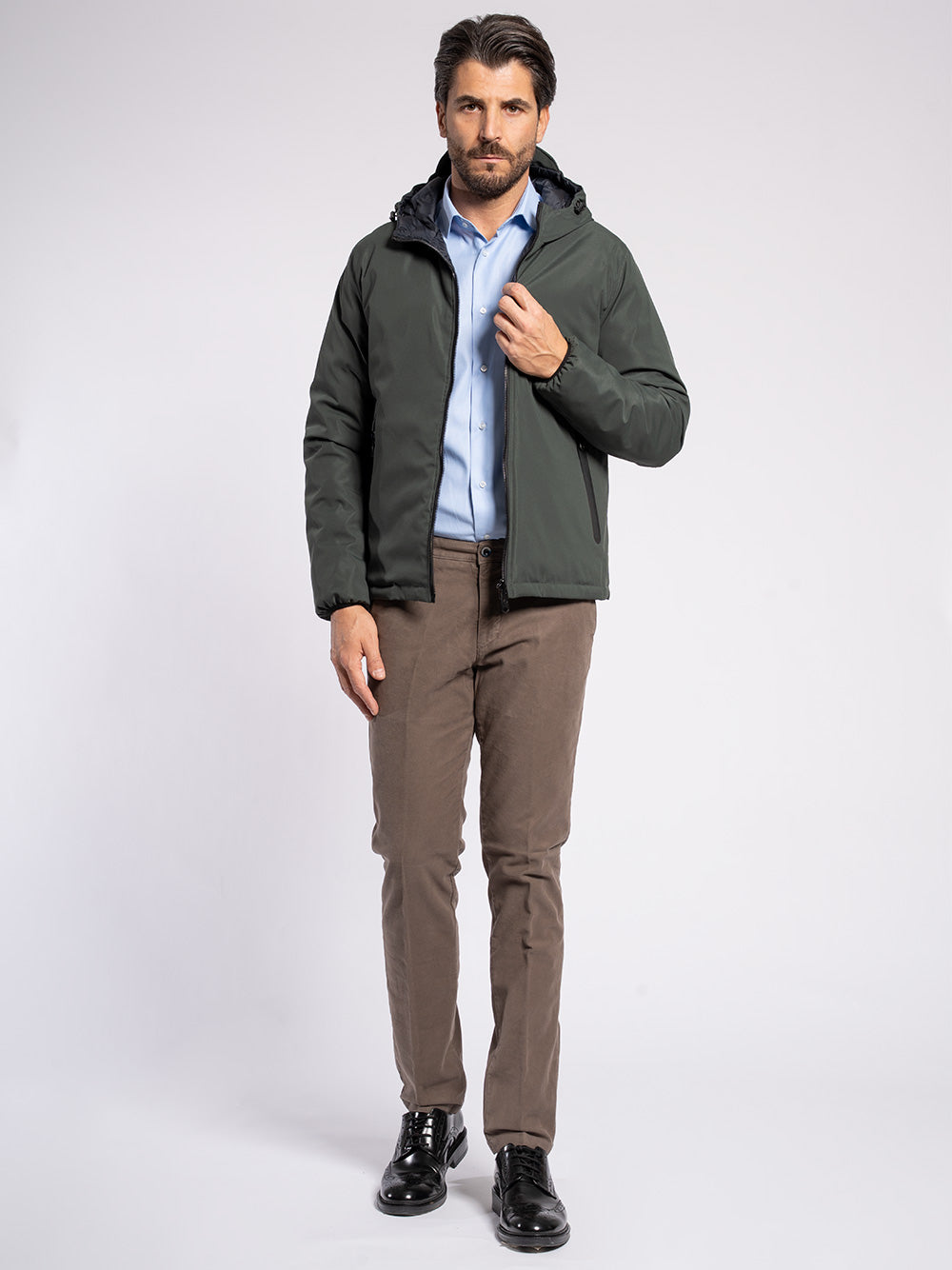 Pantalone chino in fustagno