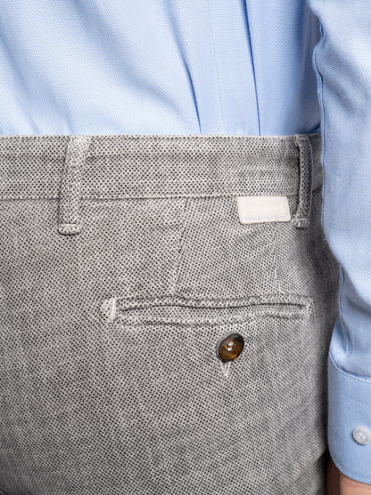 Pantalone chino fustagno stampato