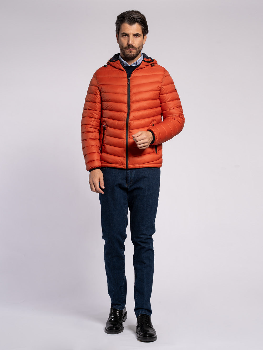 Bomber in tessuto recycled