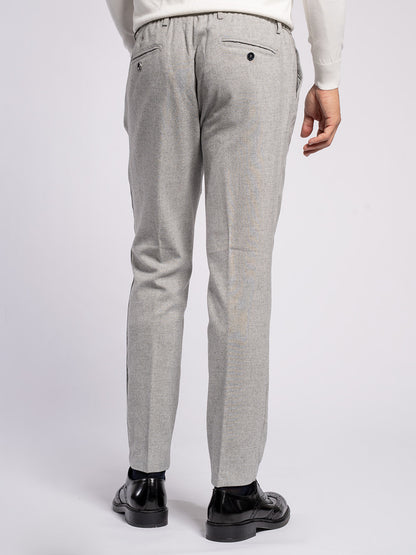 Pantalone in cotone flanella