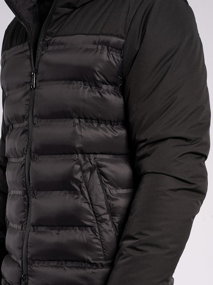 Piumino con doppio tessuto