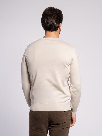 Girocollo basic in viscosa