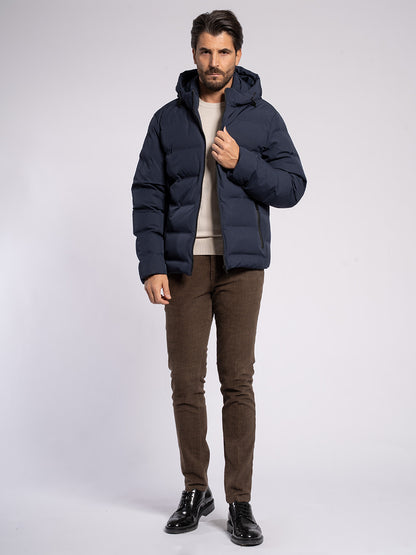 Pantalone chino fustagno stampato