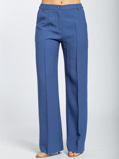Pantalone tailleur wide leg